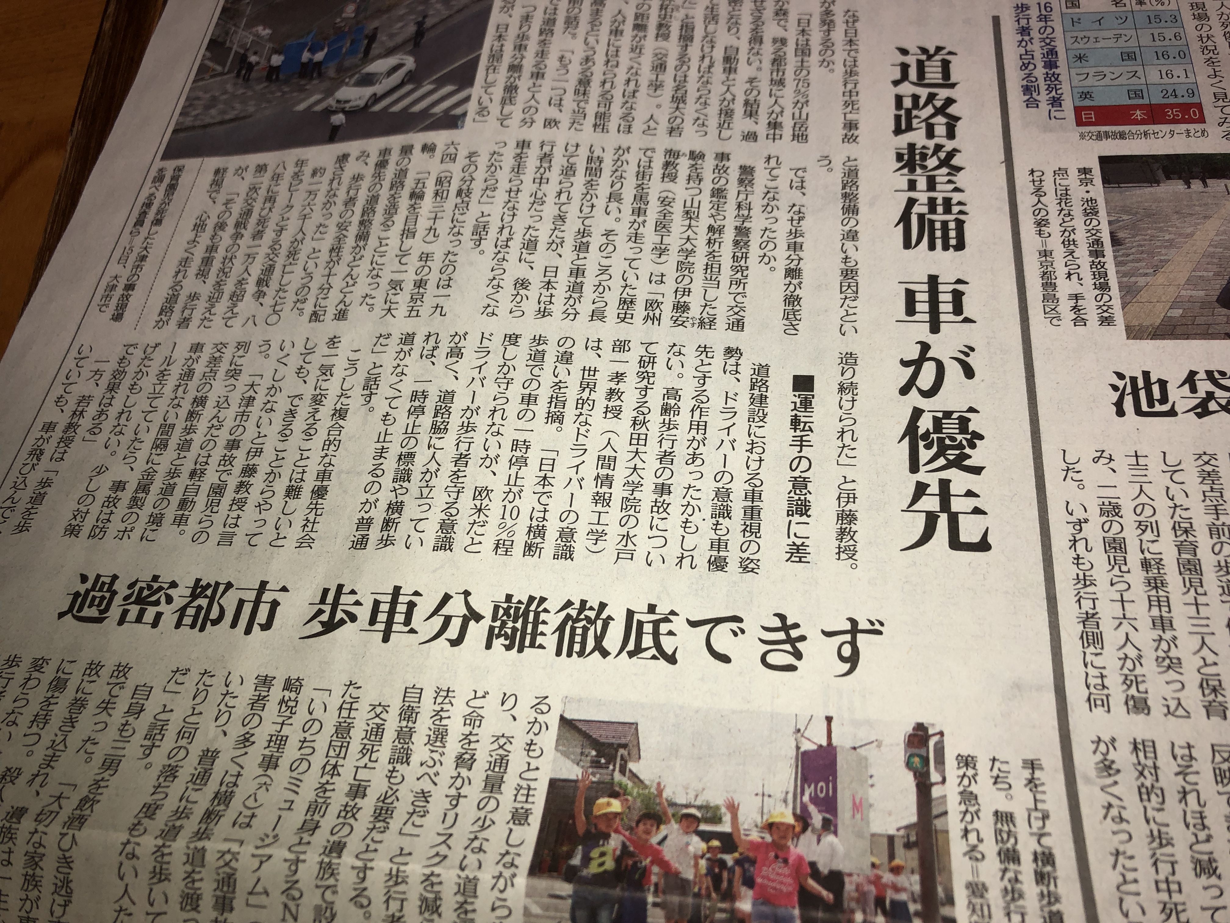車の為の道路だから人身事故が起こりやすい 銀線名人の言いたい放題 楽天ブログ