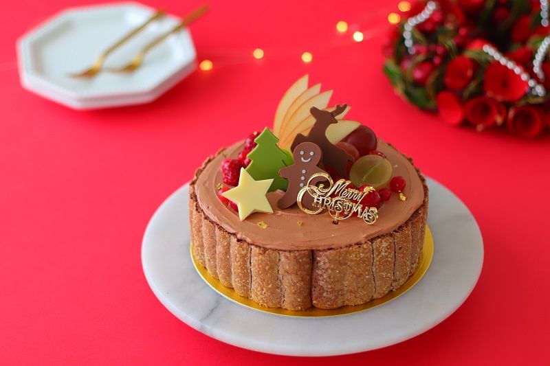 クリスマスケーキは大きな切り株 Happy Delicious Bakery 楽天ブログ