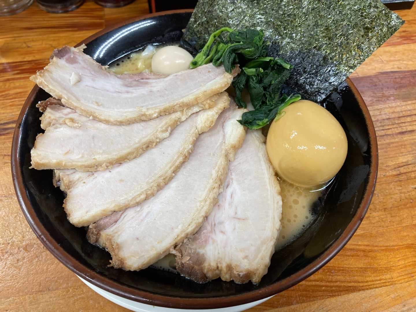 本日のラーメン チャーシューメン９５０円 横浜家系ラーメン湘家 群馬県前橋市南町3 30 1 本日のさぬき うどん 楽天ブログ