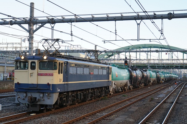 EF64 1032牽引 107系 廃車回送 & EF65 2139+タキ7