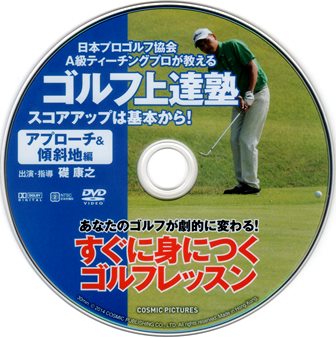 『0800　ゴルフ上達塾３／スコアアップは基本から！［アプローチ＆傾斜地編］』ピクチャディスク