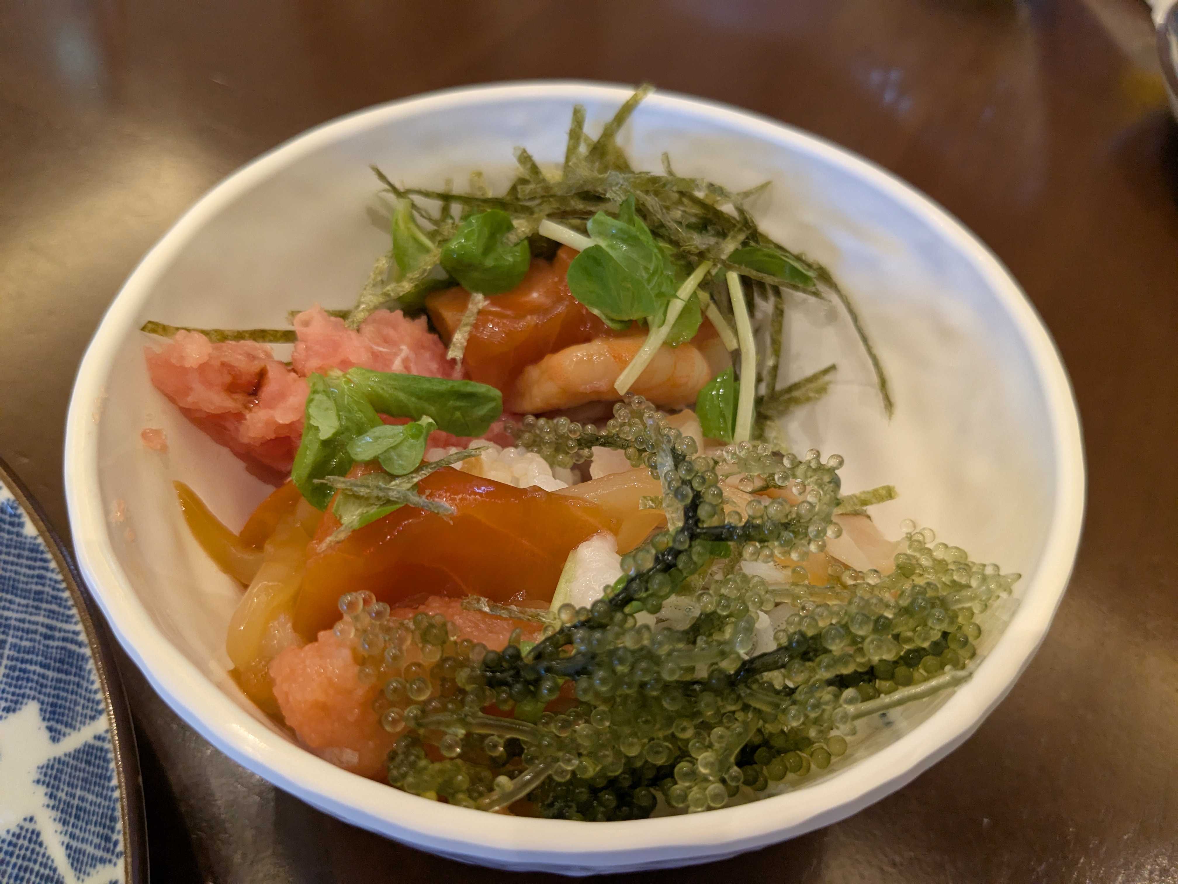 フサキビーチリゾート 子連れ朝食ビュッフェ　琉球新天地　海鮮丼