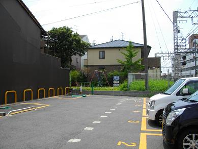 京都市電稲荷線の廃線跡