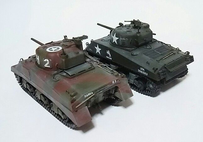 アメリカM4シャーマン戦車初期型 タミヤ 完成 | 凍りの梨