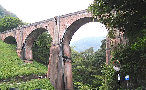 碓氷峠のめがね橋
