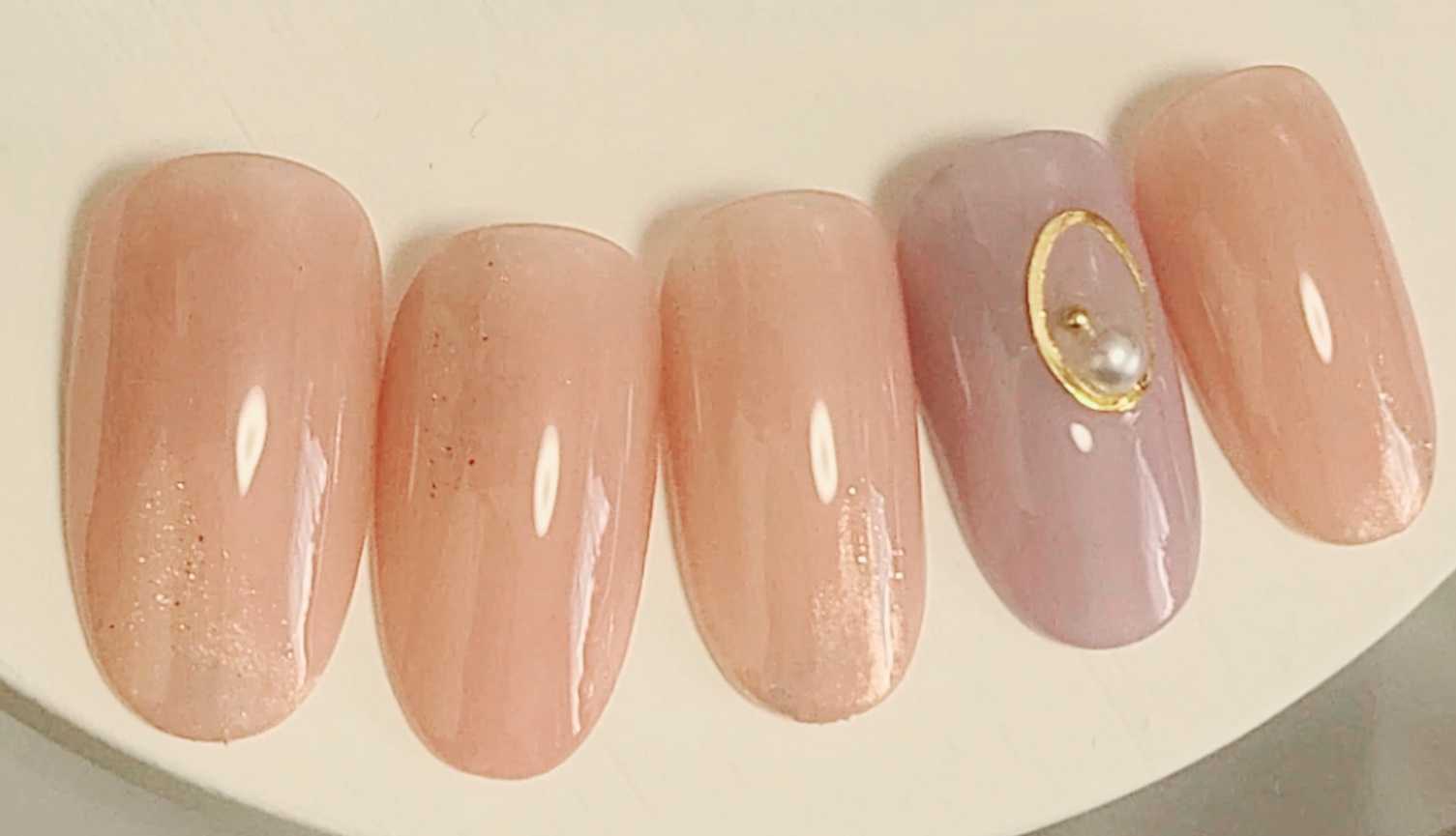 Seriaの水彩パレットでオフィスネイル セルフネイルが上手くなりたーい 楽天ブログ