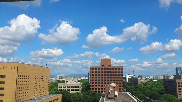 雲もふもふ