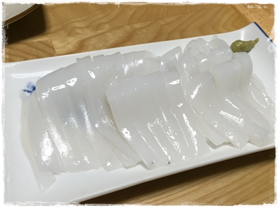 イカ刺身