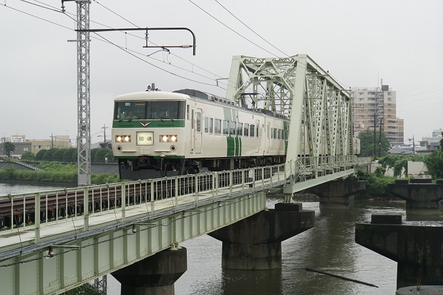 185系 上野運輸区 ハンドル訓練 in 新中川5