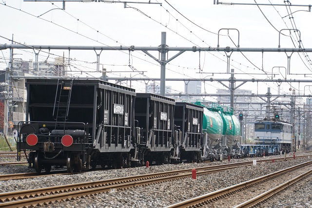 EF65 1102牽引 宇都宮ホキ配給 & 与野界隈6