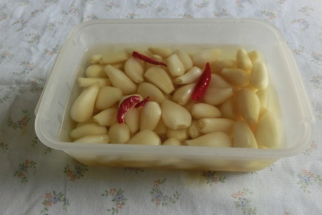 ラッキョウ漬け