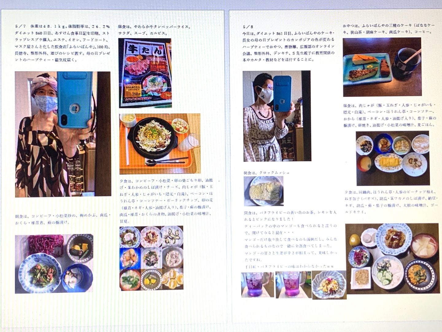 ブログから抜粋してアナログ食事日記作成 ブログが写真だけ日記になってたりしたので 更新しつつ もう５時近い ようやく１か月分の食事日記が完成ｗｗ Music Land 私の庭の花たち 楽天ブログ