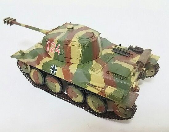 ドイツ 38D戦車 8cm低圧砲 PAW600型搭載(IV号戦車砲塔) 完成 | 凍りの