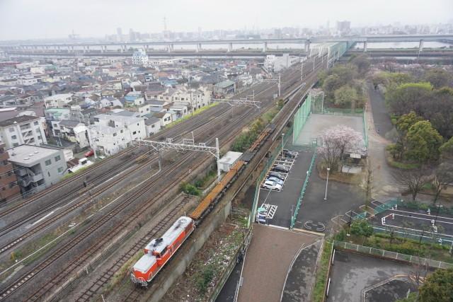 EF65 1118郡山ロングチキ工臨&DE10 国鉄色3機5