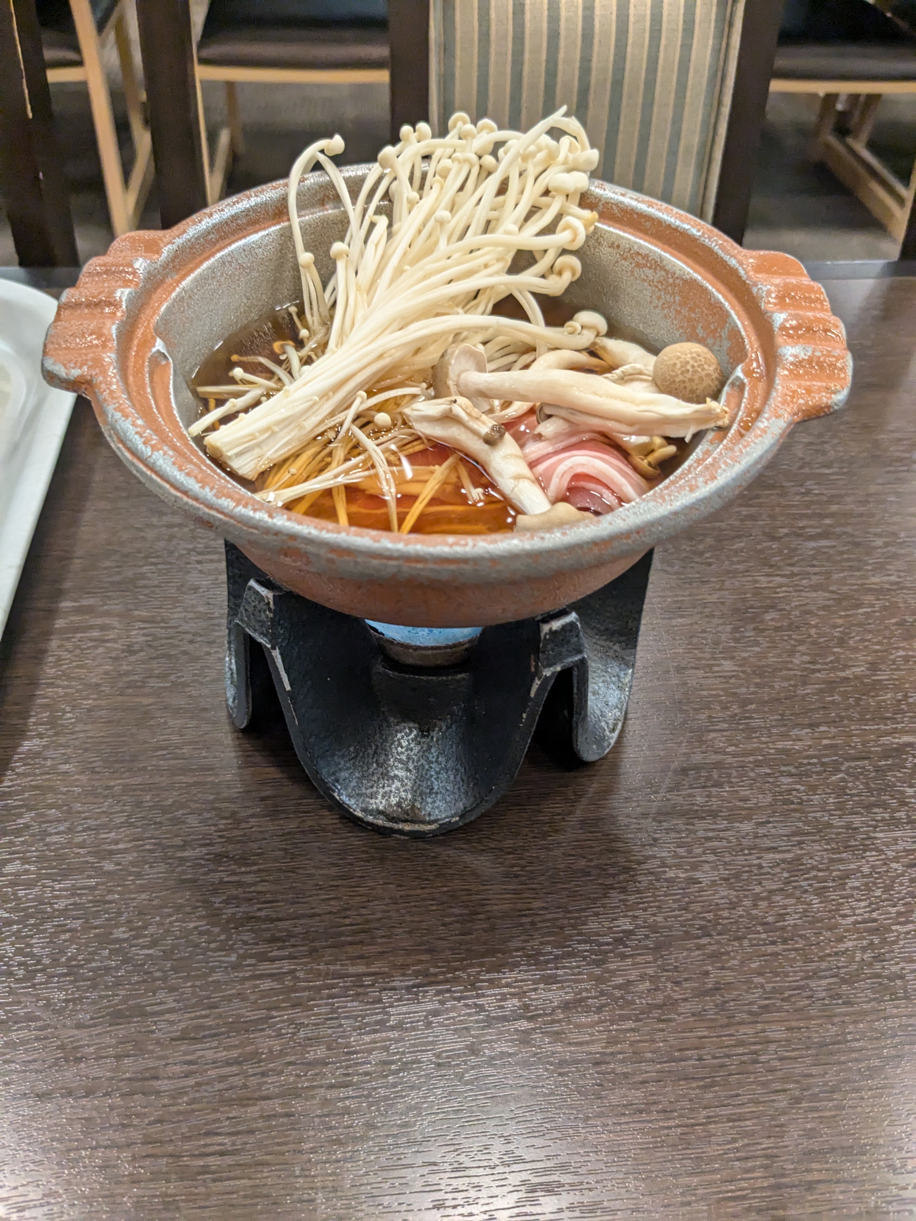 四万たむら　四万グランドホテル　夕食ビュッフェ　自分好みのお鍋