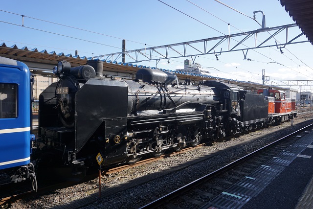 快速「SL館山」「DL勝浦」運転に伴う D51 498配給2
