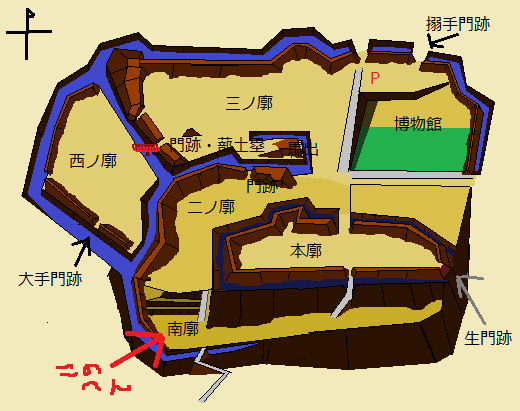 らくがき菅谷城