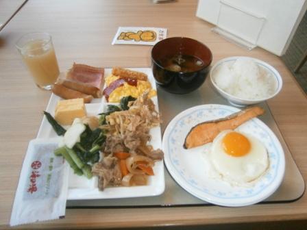 朝飯