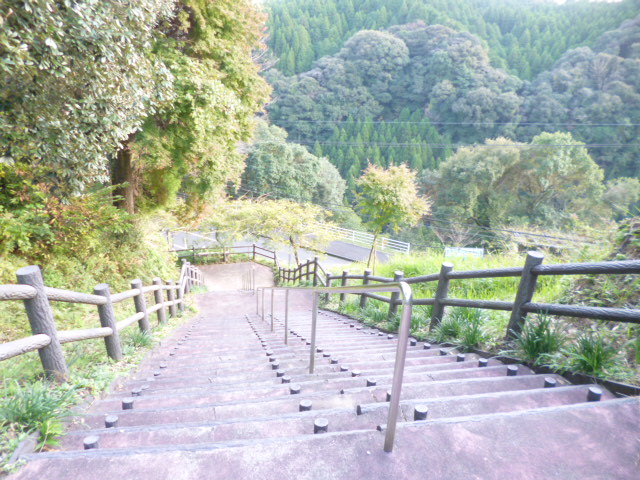 霧島　和気神社　山道