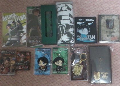 進撃の巨人グッズ
