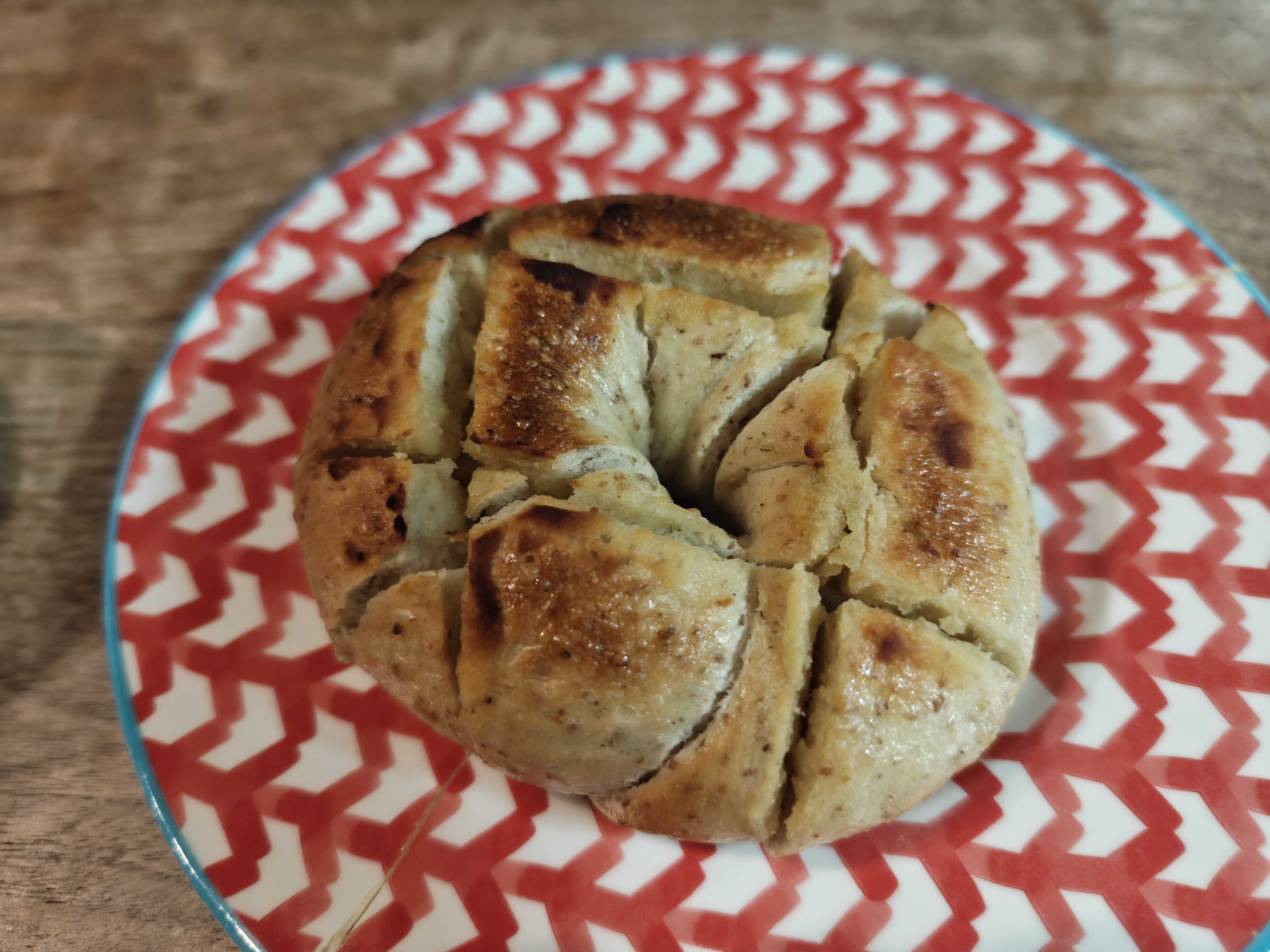 参宮橋駅　Gris bagel(グリズベーグル)　白味噌あんベーグル　トースターでリベイク