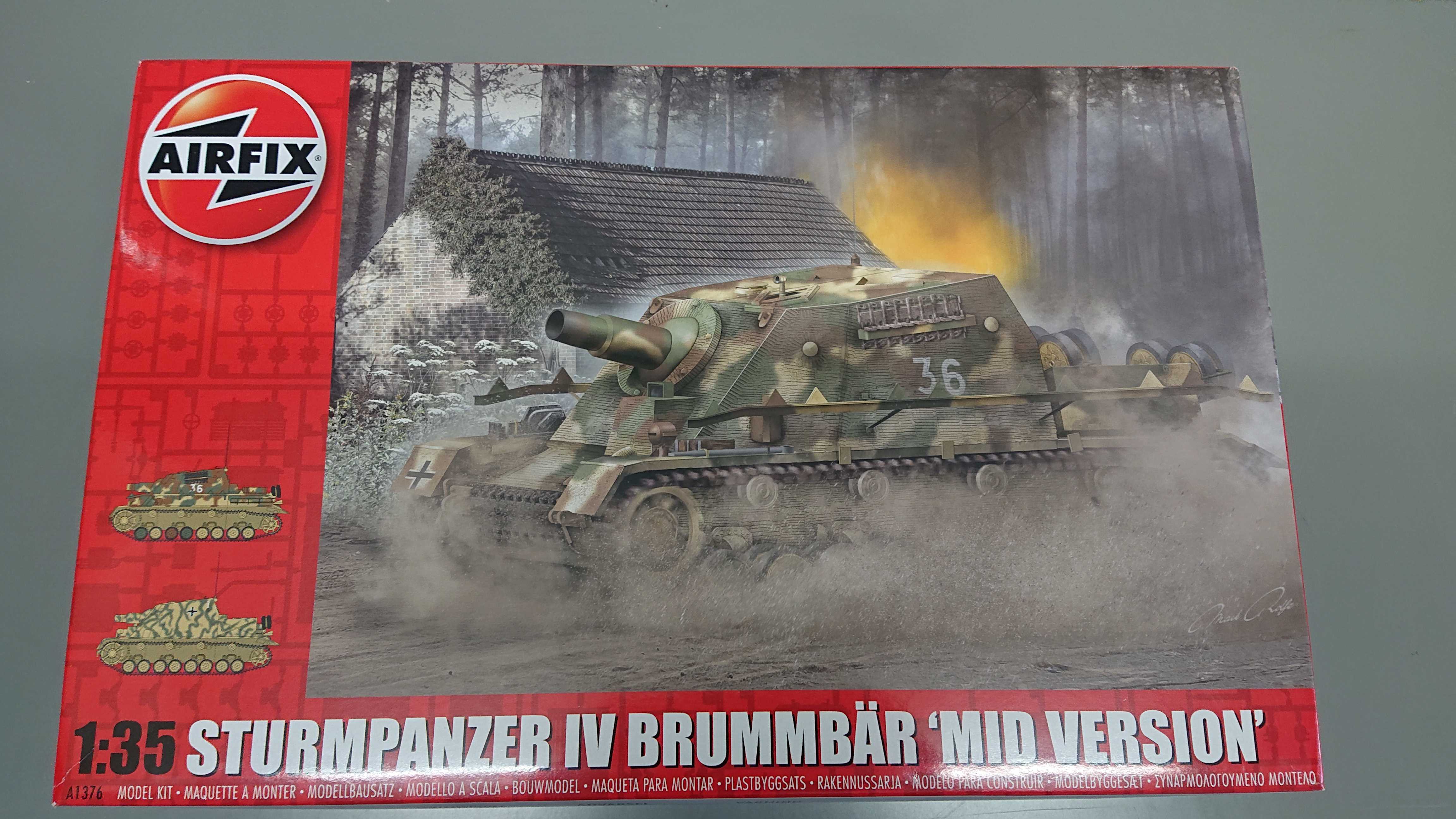 新製品ピックアップ！エアフィックス1/35ドイツⅣ号突撃砲ブルムベア中期型 | 趣味のブログ プラモデル製作記 - 楽天ブログ