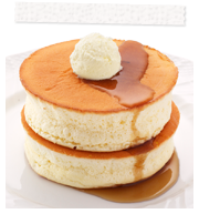 スフレパンケーキ