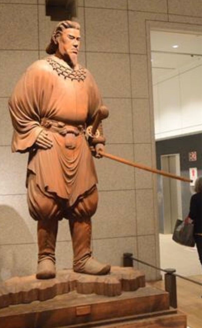 神武天皇　御像　竹内久一作 竹内久一 木彫神武天皇御像 :: 東文研アーカイブデータベース