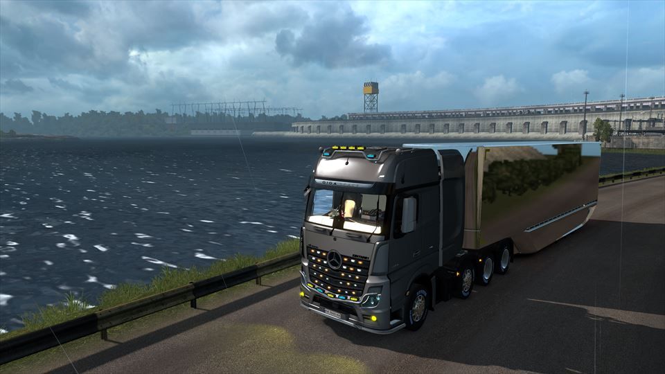 Ets2編 Mercedes Actrosの最新版外部mod適用 わたしのブログ By Mr Gamer 楽天ブログ