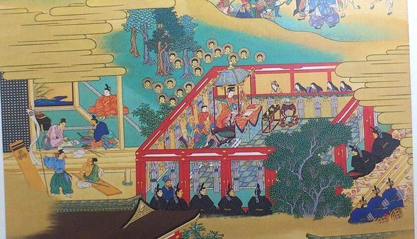 聖徳太子絵伝１幅