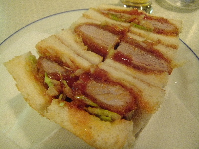 銀座　みやざわ　カツサンド