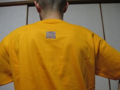 Tシャツ後