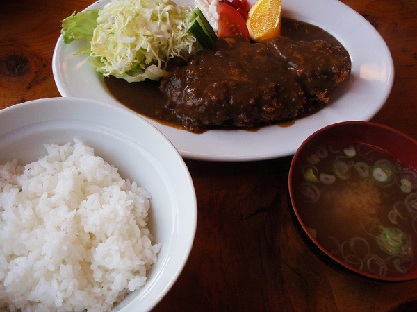 カツカレー定食