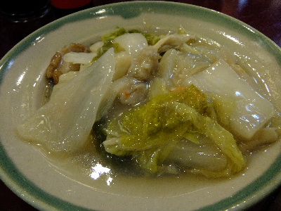 白菜と海老の煮物