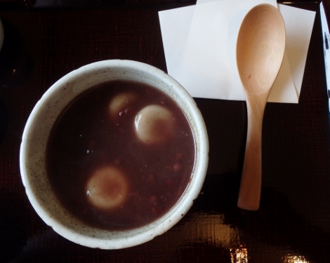 蕎麦汁粉