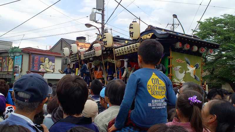 青梅大祭。