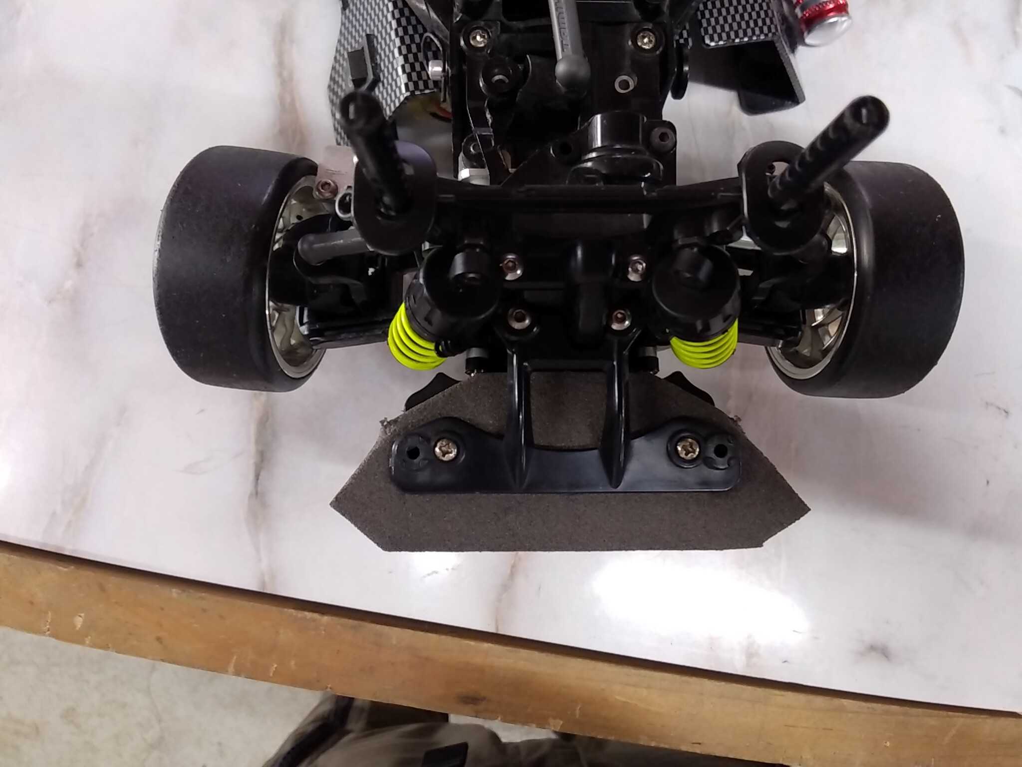 DF-03Ra 2駆ドリ仕様 フロントダンパー取付け変更。 | 荒倉基地活動