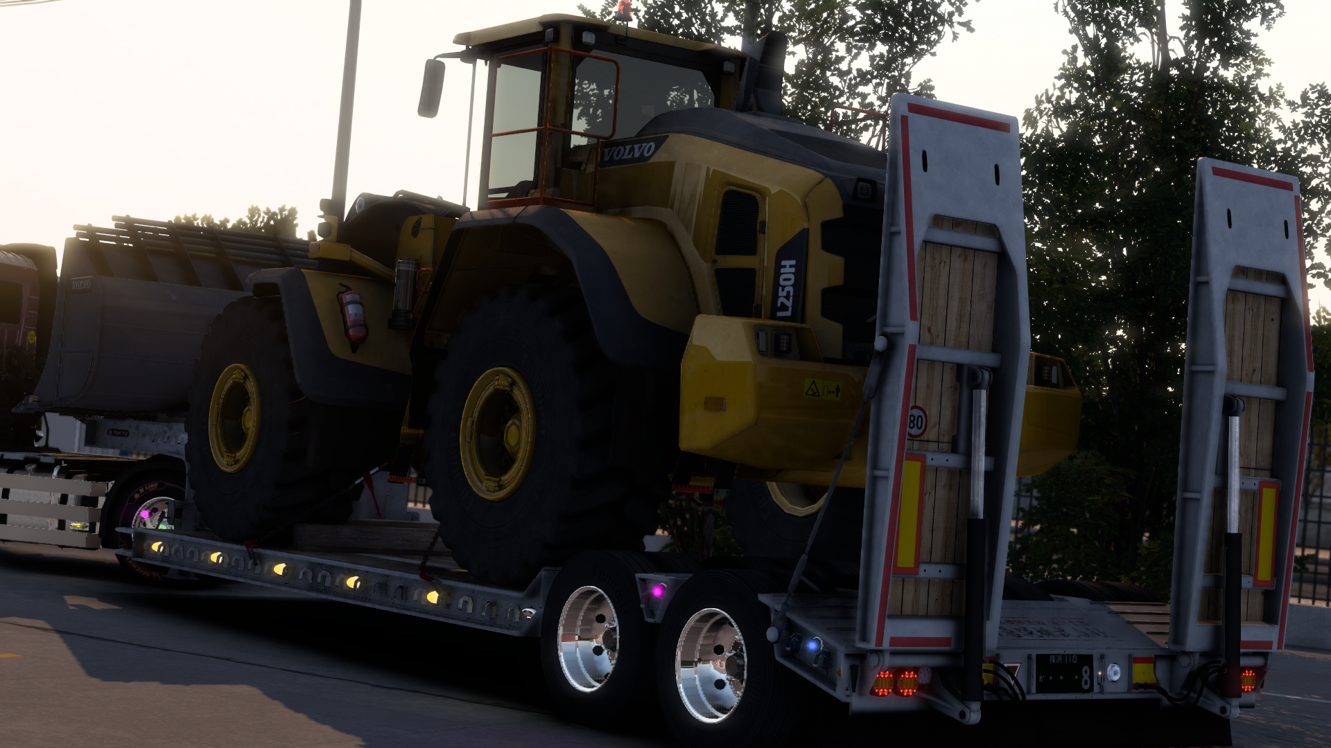 JP16輪幅広低床トレーラー ver.4.12 for ETS2 1.44 | Shna Lab - 楽天