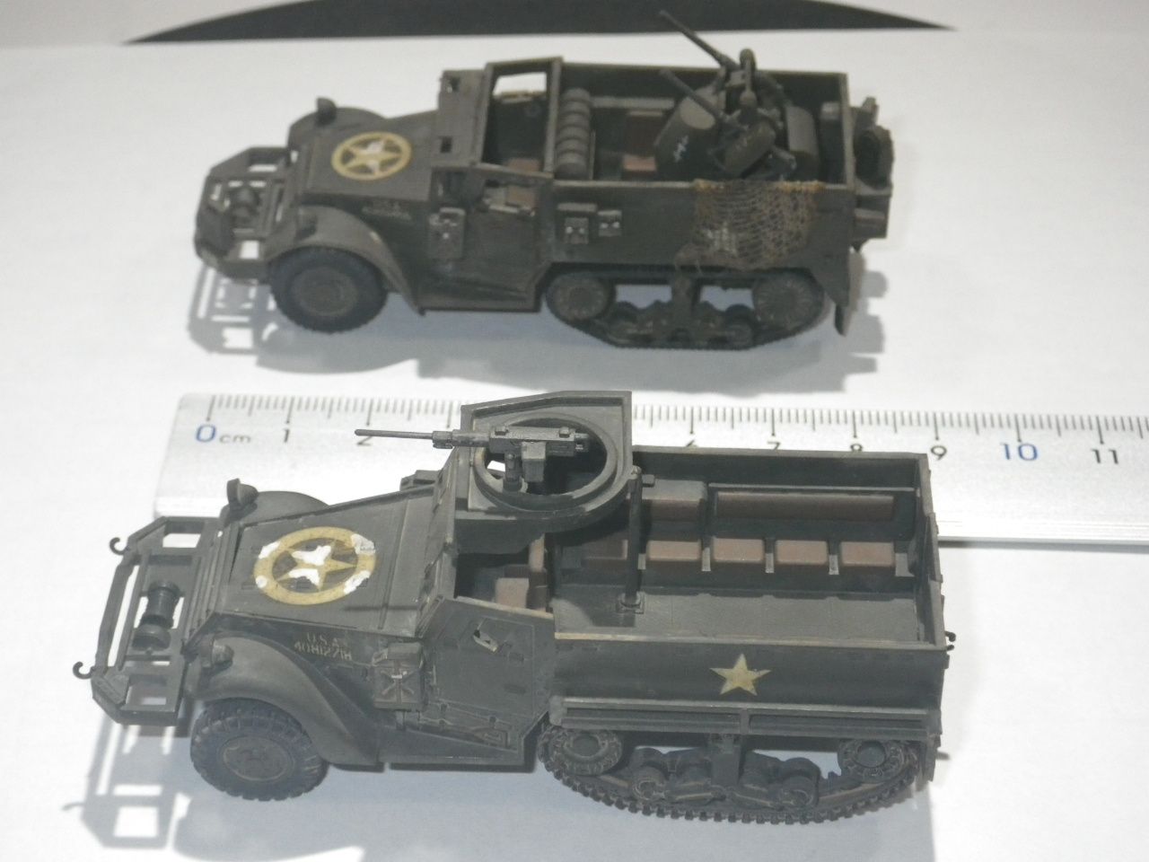 NITTO 1/76 M3A1 ハーフトラック セット 連結ジオラマ 10 Yahoo!オークション - 日東 1/76 連結ジオラマ・ハーフトラック