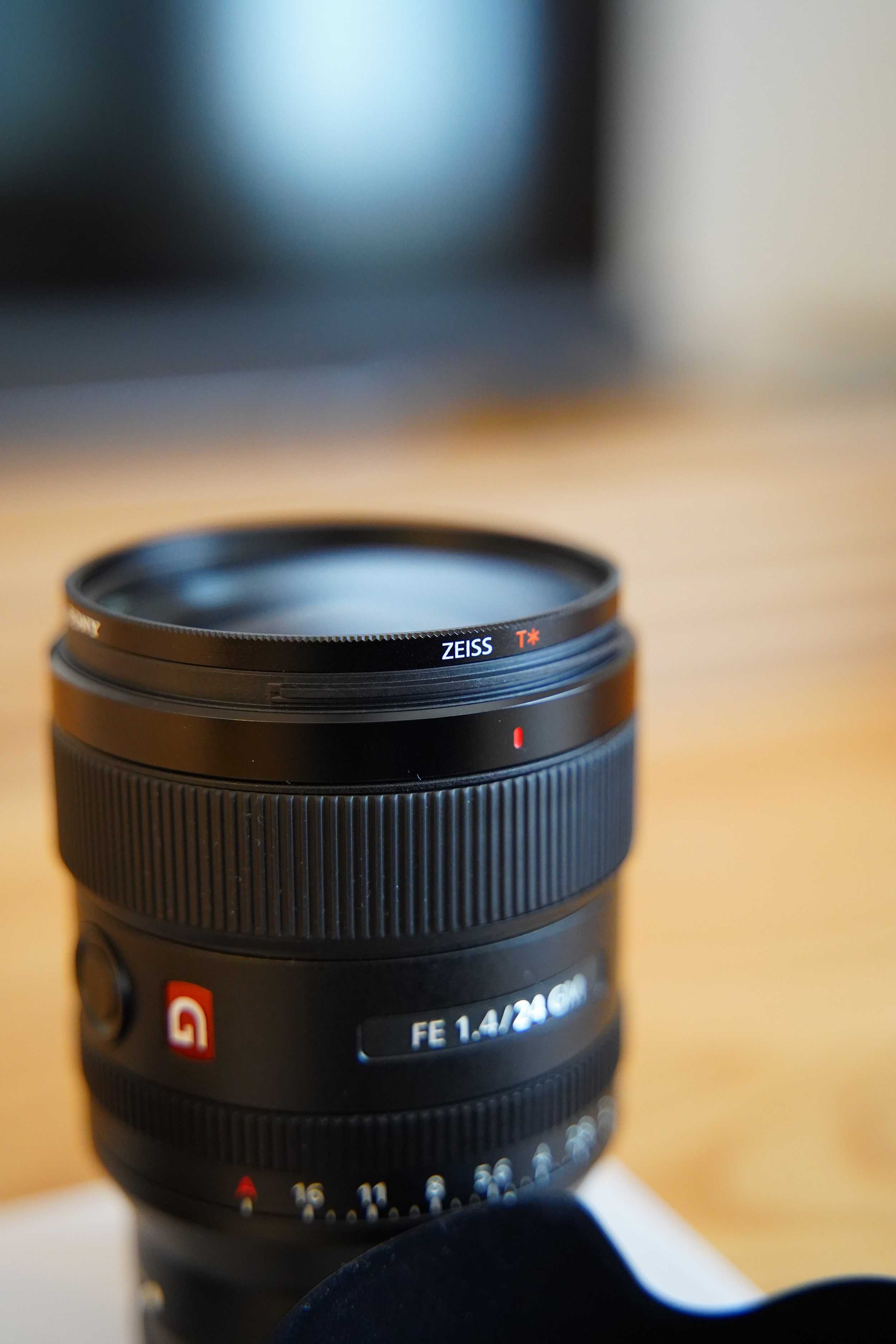 SONY FE24mm F1.4GM レンズプロテクター付 Sony FE 24mm F1.4 GM Full-frame Wide-angle Prime G Master Lens