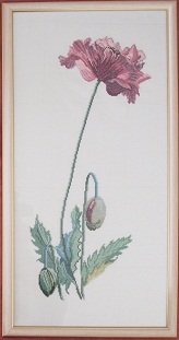 クロスステッチ薔薇
