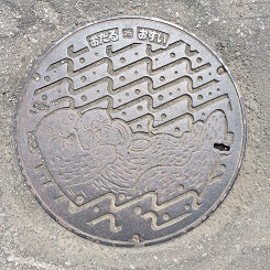 合宿０６小樽マンホール.JPG