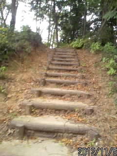 本丸への階段１