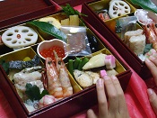 2014年かぐら寿司さんのお節