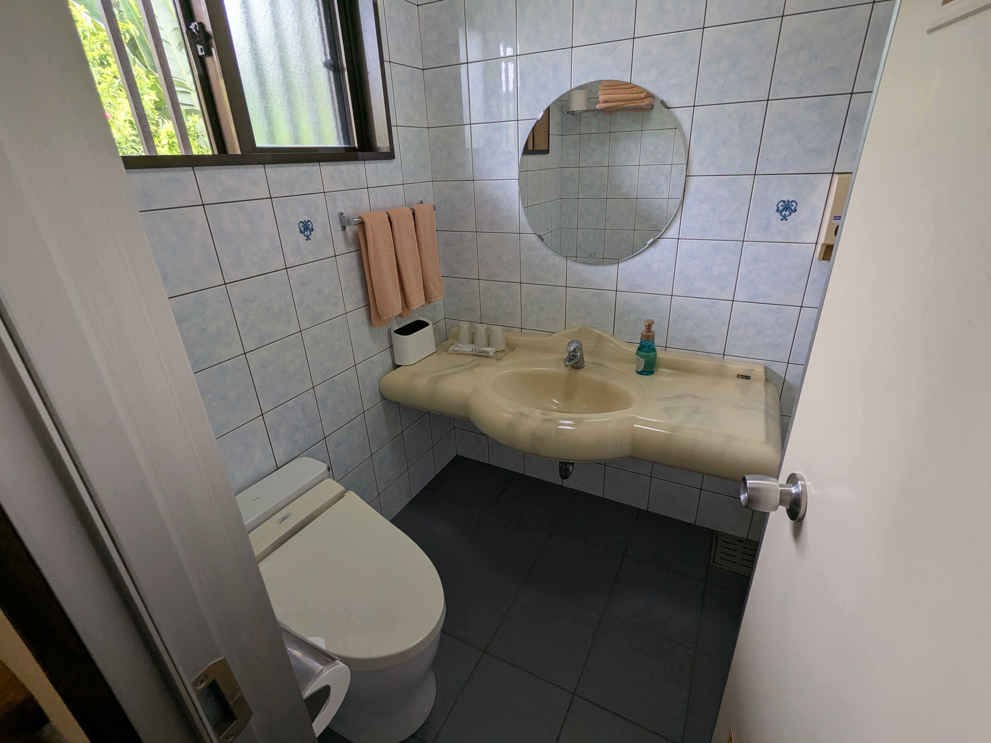 西表島ホテル　ヴィラうなりざき　部屋　内観　洗面所