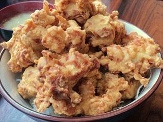 「バカ盛丼」唐揚げ15個　＆　ごはんおお盛.jpg