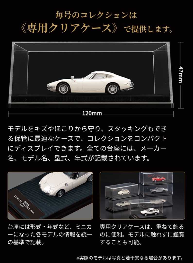 デアゴスティーニ隔週刊 日本の名車コレクション創刊（試験販売