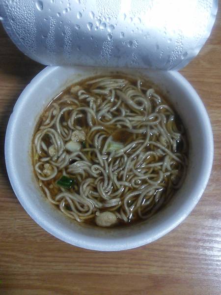 評判屋 鶏南蛮そば 出来上がり