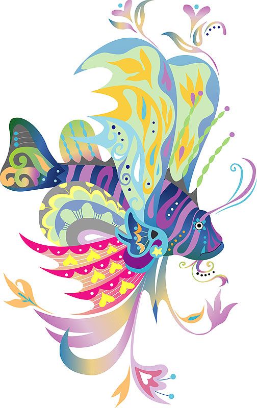 沖縄 シーサー ミノカサゴイラスト Noguchi S Worldへようこそ 無断転載禁止 楽天ブログ