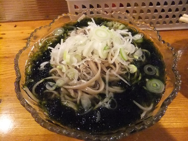 冠着＠大塚のミニ丼セット750円(塩岩のりそば)